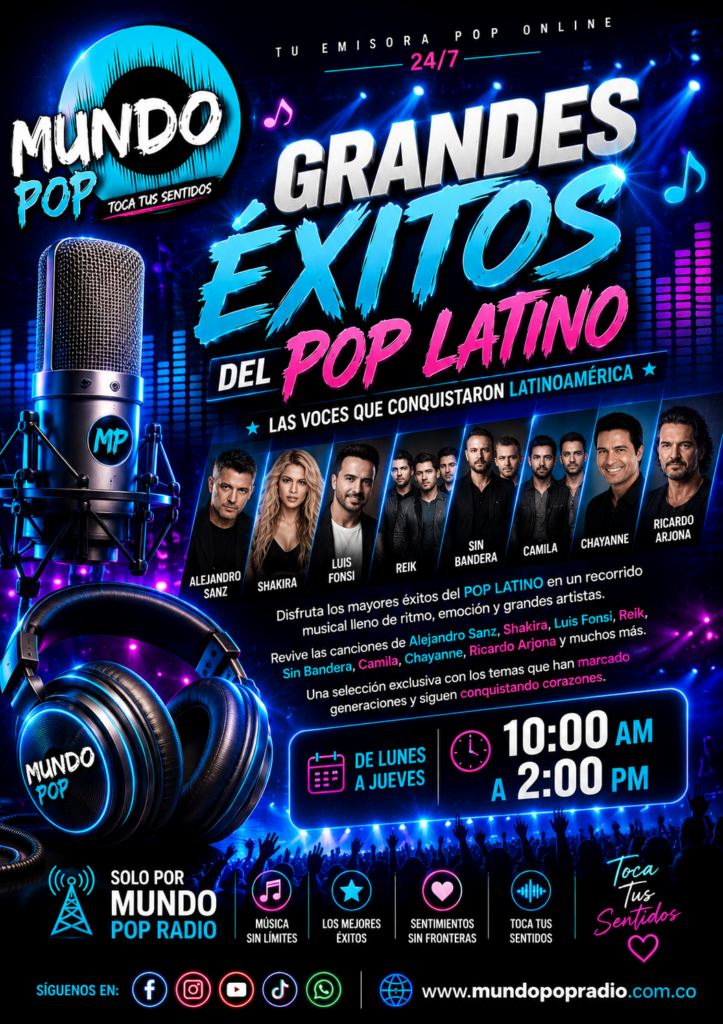 GRANDES ÉXITOS  DEL POP LATINO